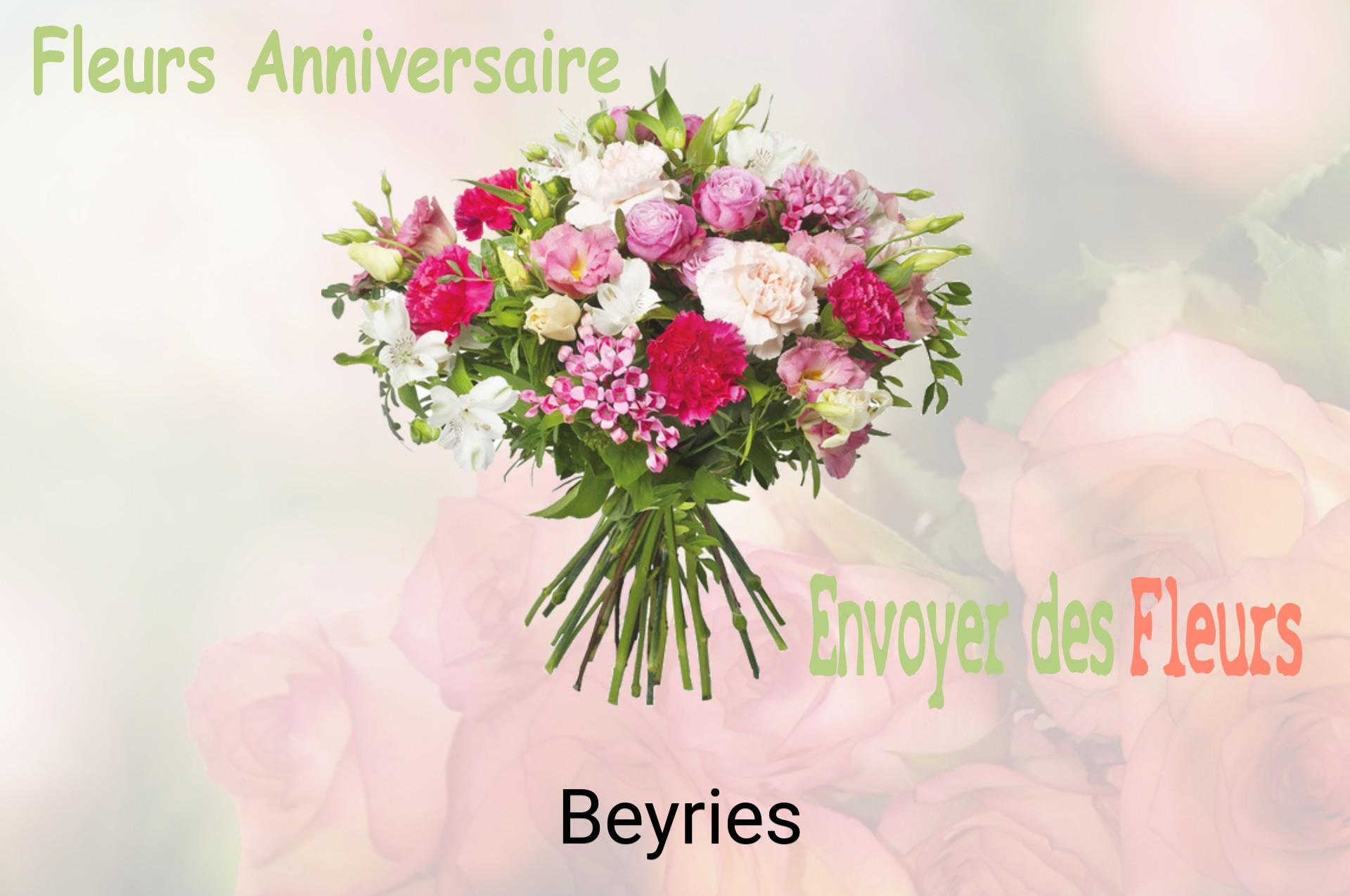 Bouquet de fleurs d’anniversaire livré à Beyries